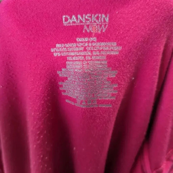 Danskin Now Hot Pink Zip Up Hooded Jacket - 10 - Picture 2 of 3